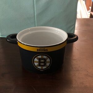 Nhl Boston Bruins Ceramic Two-Handled Soup Bowl